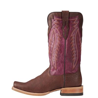 Ariat Relentless Prime - Western Laarzen Bruin / Paars Heren - 30541-319